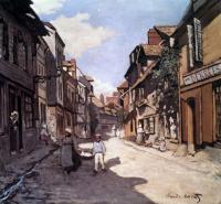 Monet, Claude Oscar - Rue De La Bavolle, Honfleur